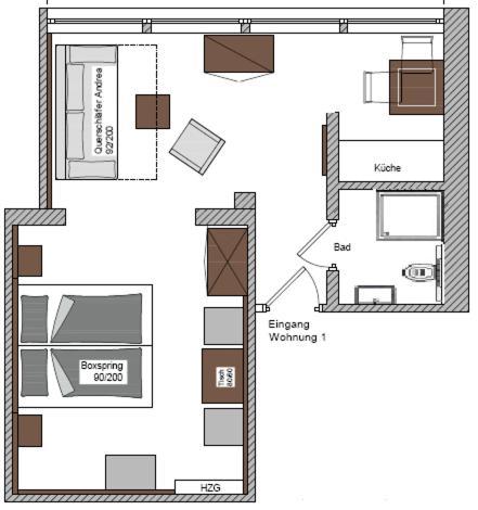 Apartmenthuus König Norderney Zimmer foto