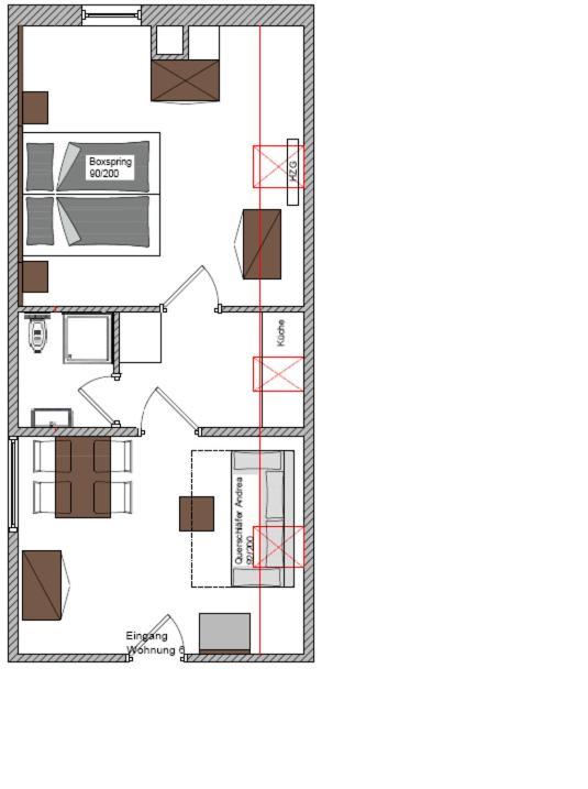 Apartmenthuus König Norderney Zimmer foto